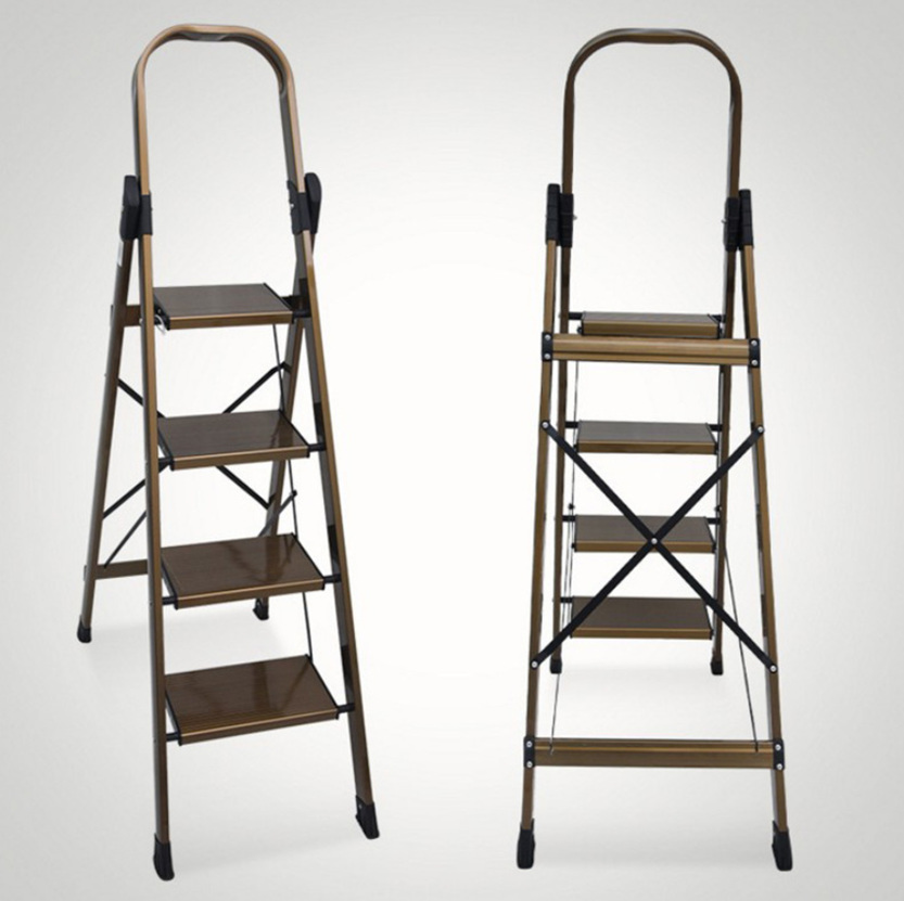 The climbing ladder can be used as a carrying tool for material handling and turnover